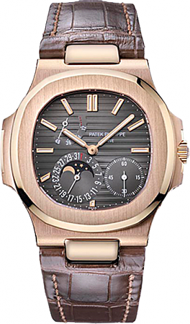 Review Patek Philippe Nautilus 5712 5712R-001 Power Reserve Moonphase Replica watch - Click Image to Close